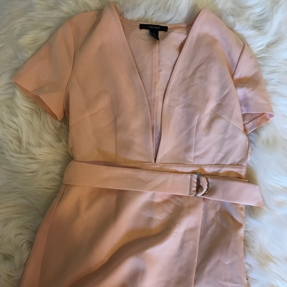 Light Pink Forever 21 Romper